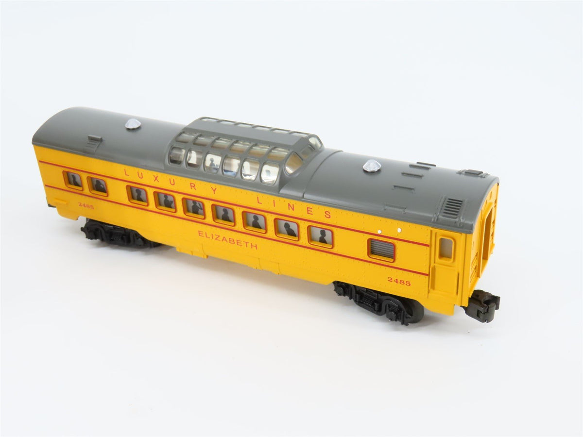 O Gauge 3-Rail Williams 1464WAO Luxury Lines Streamliners Passenger 2-Car Add-On