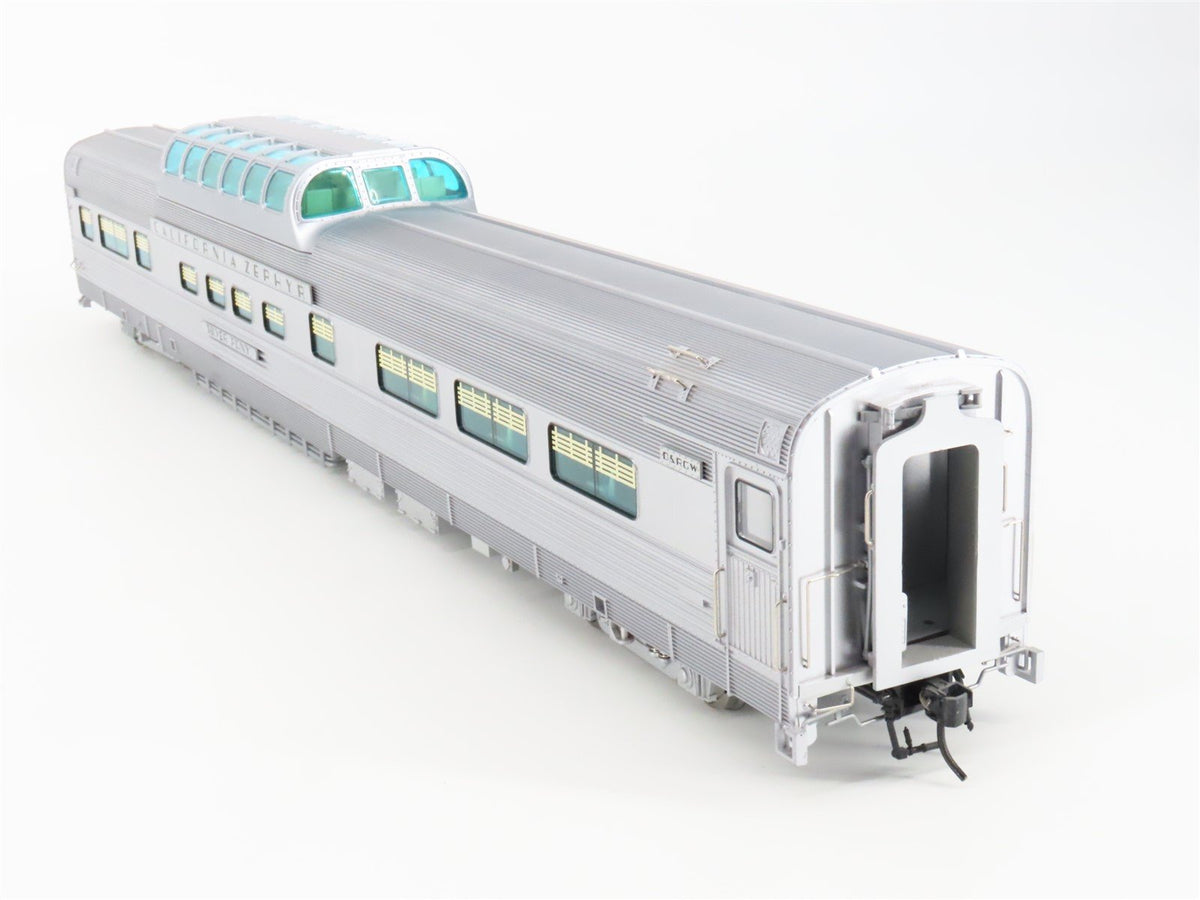 O Scale 2-Rail Atlas 3002152-2 DRGW Railway Dome Passenger Car &quot;Silver Pony&quot;