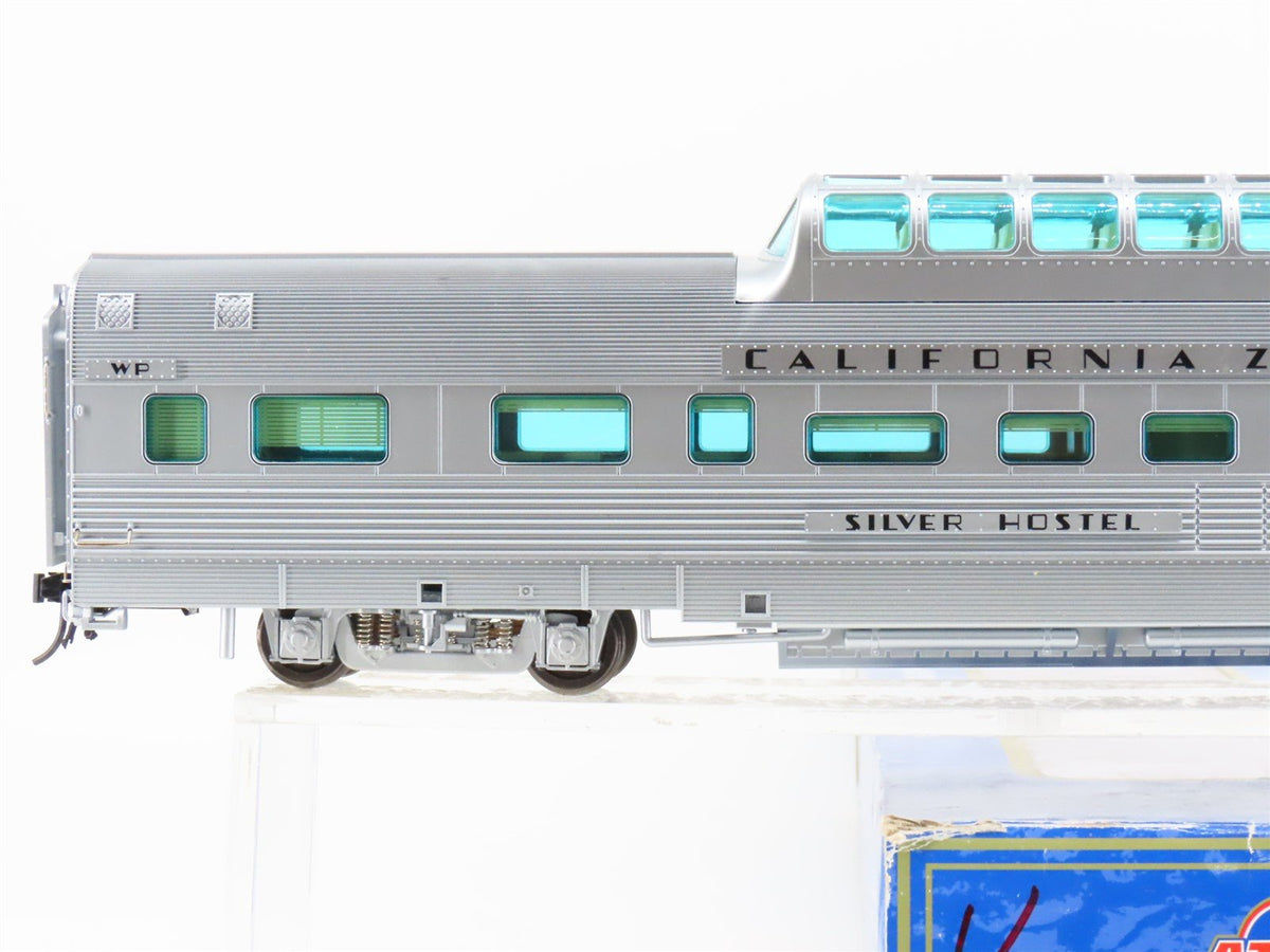 O Scale 2-Rail Atlas 3009008-1 WP Railway Dome Passenger Car &quot;Silver Hostel&quot;