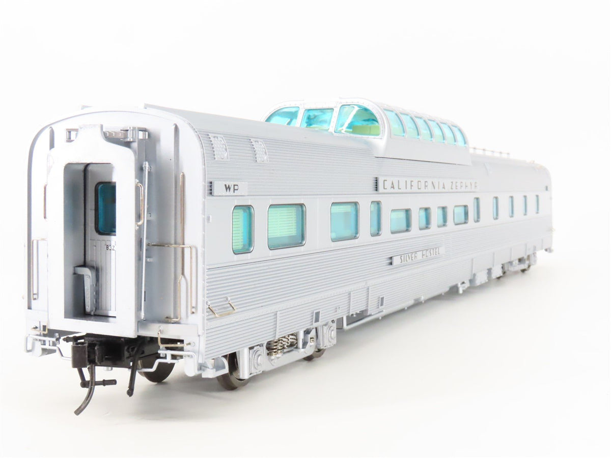 O Scale 2-Rail Atlas 3009008-1 WP Railway Dome Passenger Car &quot;Silver Hostel&quot;