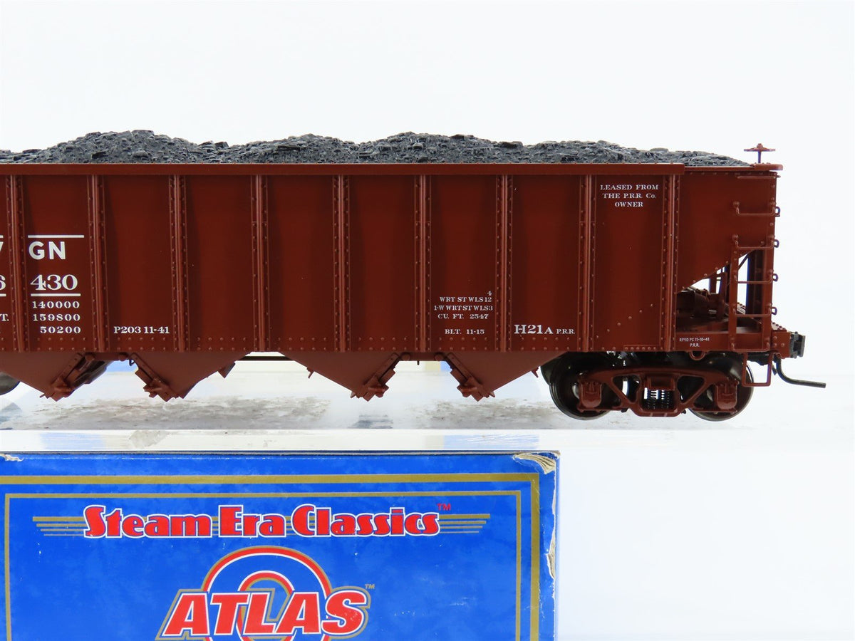 O Scale 2-Rail Atlas 7781-3 VGN Virginian 4-Bay Open Coal Hopper #10918