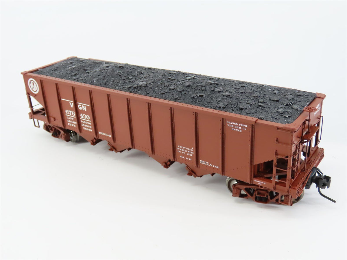 O Scale 2-Rail Atlas 7781-3 VGN Virginian 4-Bay Open Coal Hopper #10918