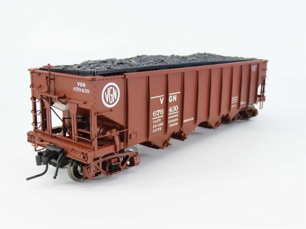 O Scale 2-Rail Atlas 7781-3 VGN Virginian 4-Bay Open Coal Hopper #10918