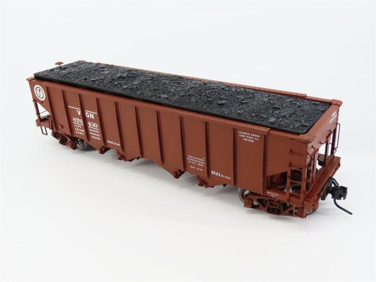 O Scale 2-Rail Atlas 7781-3 VGN Virginian 4-Bay Open Coal Hopper #10918