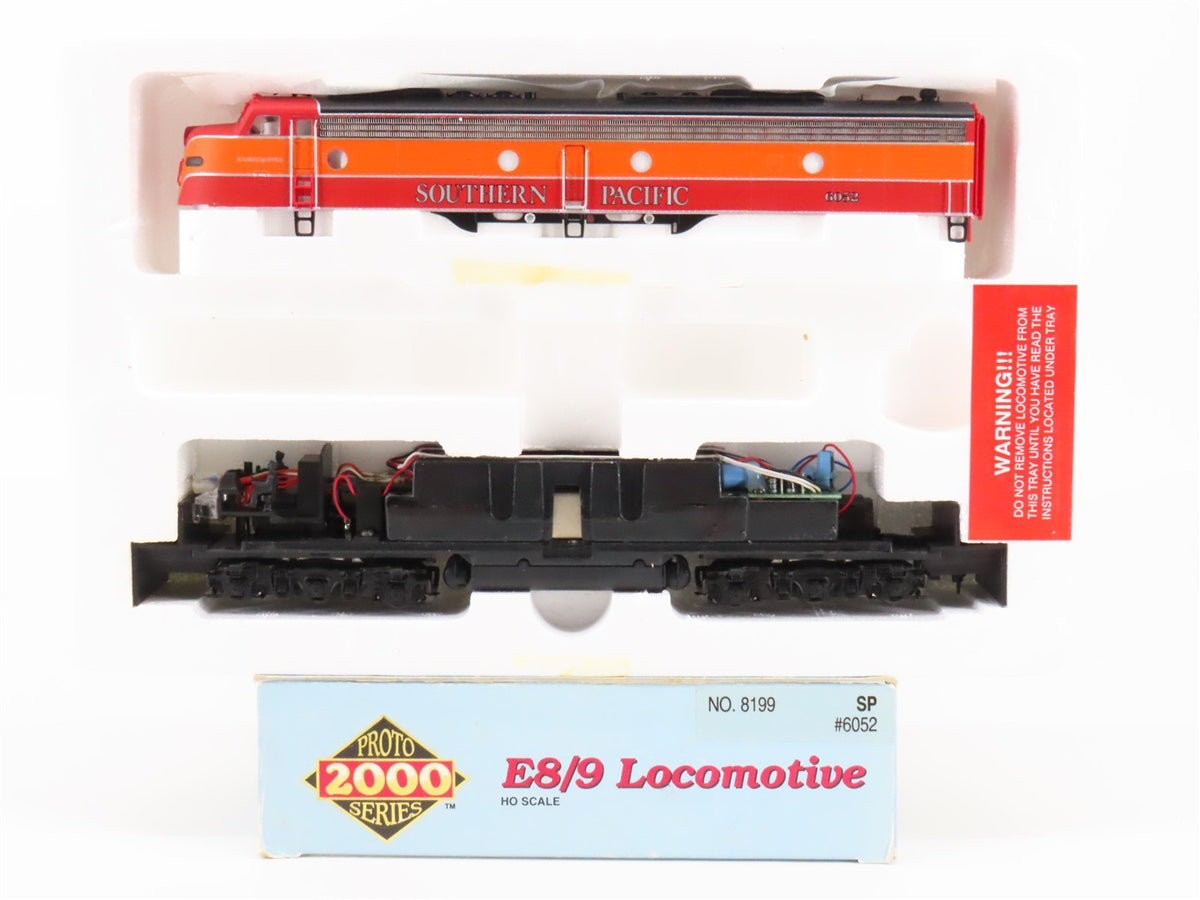 HO Scale Proto 2000 8199 SP Southern Pacific E8/9A Diesel Locomotive #6052