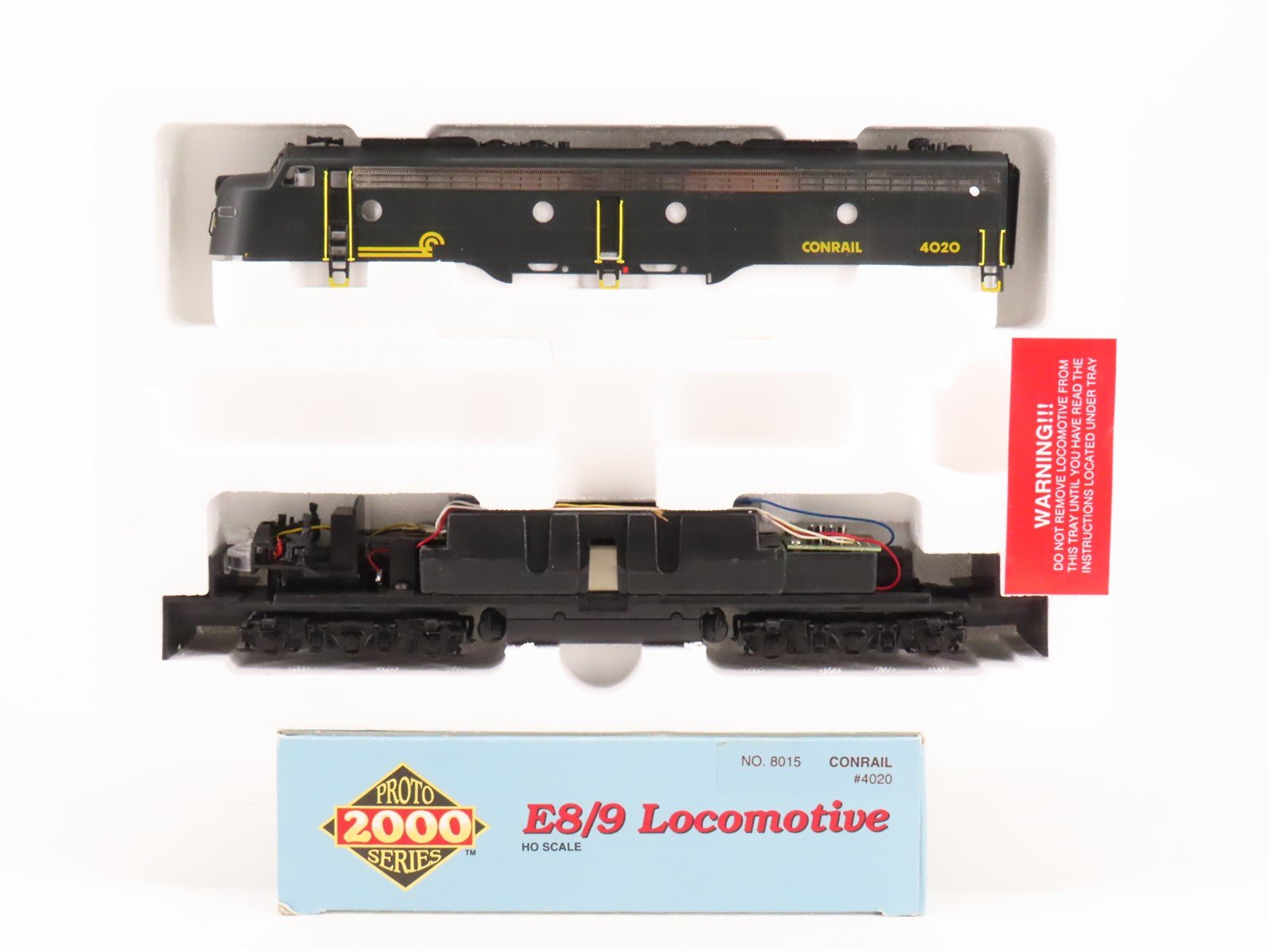 HO Scale Proto 2000 8015 CR Conrail E8/9A Diesel Locomotive #4020