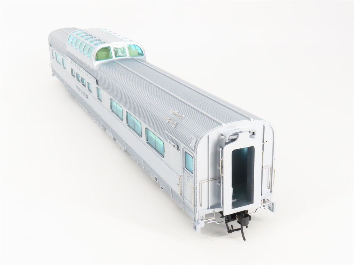 O 2-Rail Atlas 3002151-3 CB&amp;Q California Zephyr Dome Passenger &quot;Silver Lodge&quot;