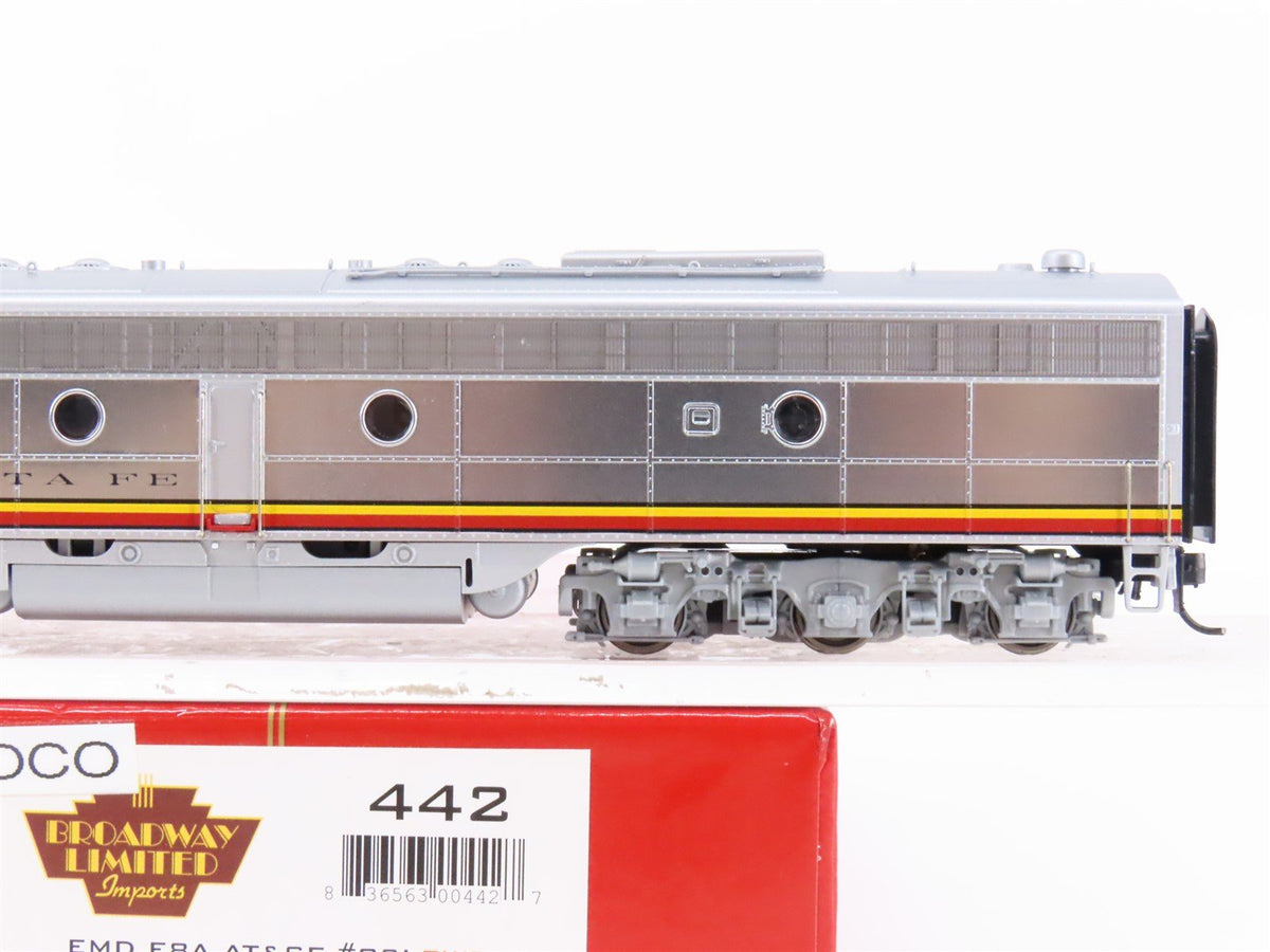 HO Scale Broadway Limited BLI 442 ATSF Santa Fe E8A Diesel #82 w/ DCC