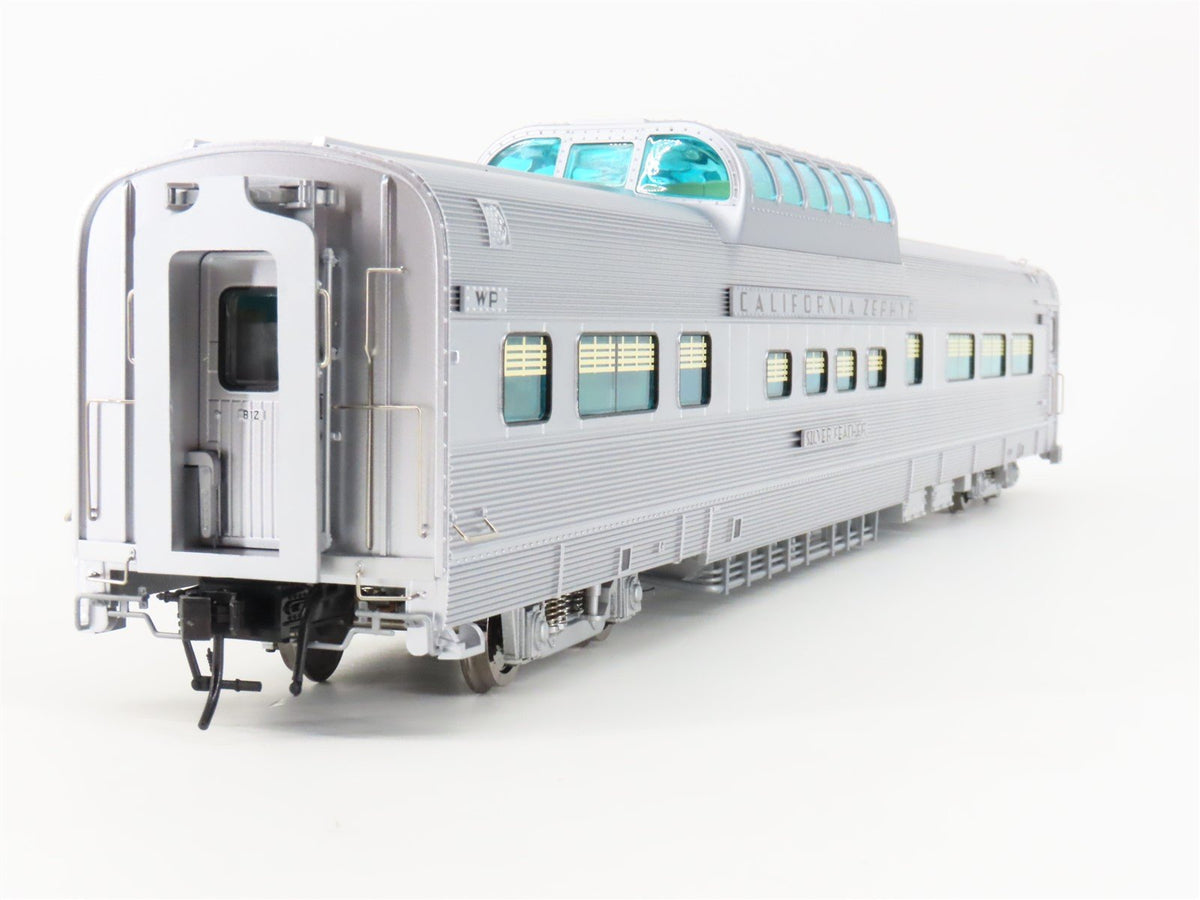 O 2-Rail Atlas 3002153-2 WP California Zephyr Dome Passenger &quot;Silver Feather&quot;