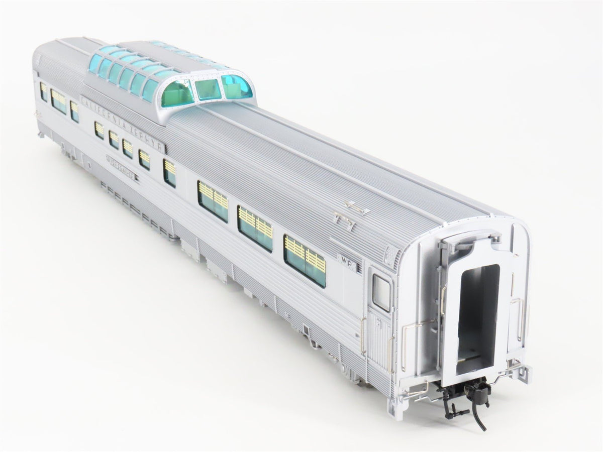 O 2-Rail Atlas 3002153-2 WP California Zephyr Dome Passenger &quot;Silver Feather&quot;