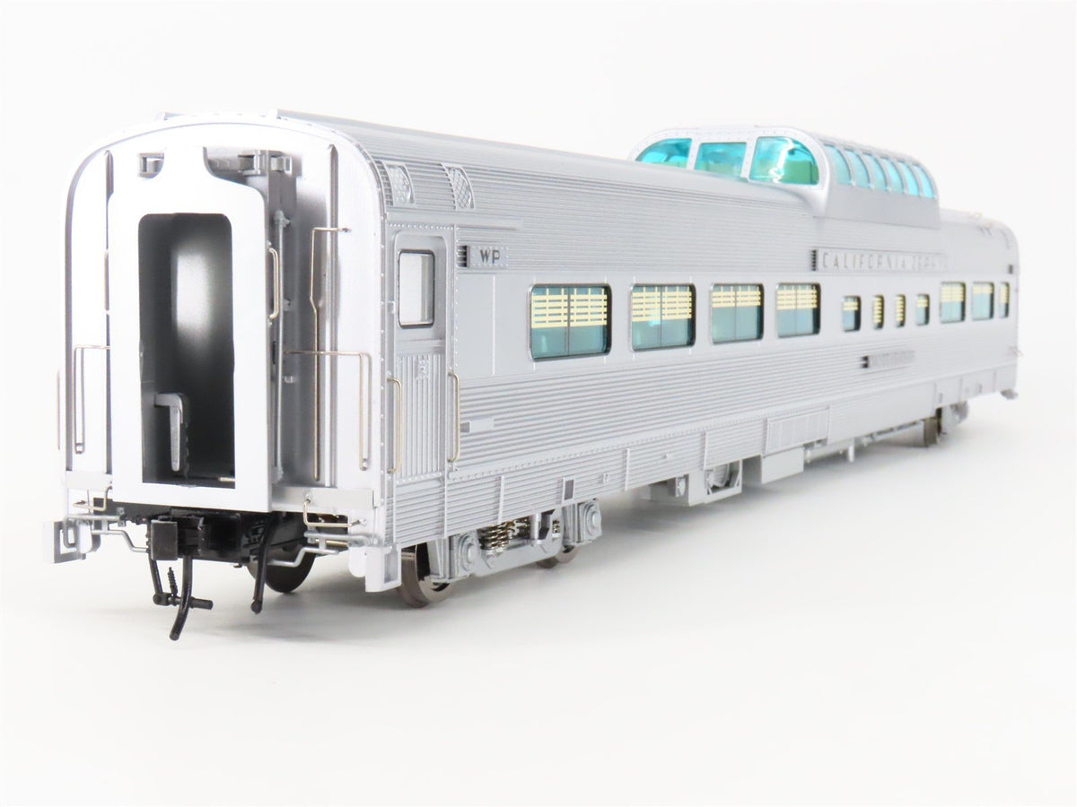 O 2-Rail Atlas 3002153-2 WP California Zephyr Dome Passenger &quot;Silver Feather&quot;