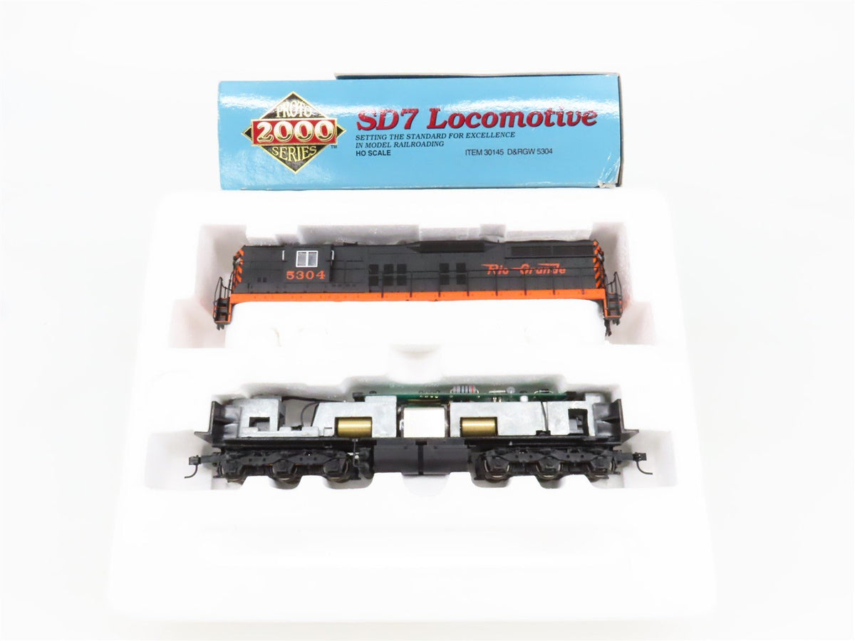 HO Scale Proto 2000 30145 D&amp;RGW Rio Grande EMD SD7 Diesel #5304 - DCC Ready