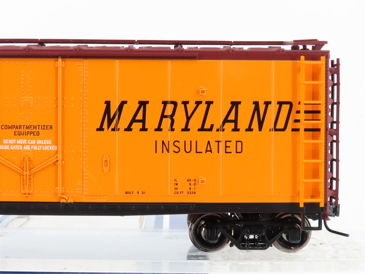 O Scale 2-Rail Atlas Trainman 0588-2 WMRX Western Maryland 40&#39; Box Car #14