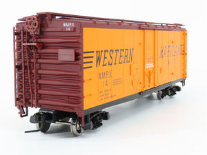 O Scale 2-Rail Atlas Trainman 0588-2 WMRX Western Maryland 40' Box Car #14