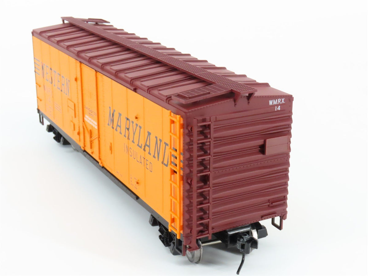 O Scale 2-Rail Atlas Trainman 0588-2 WMRX Western Maryland 40&#39; Box Car #14