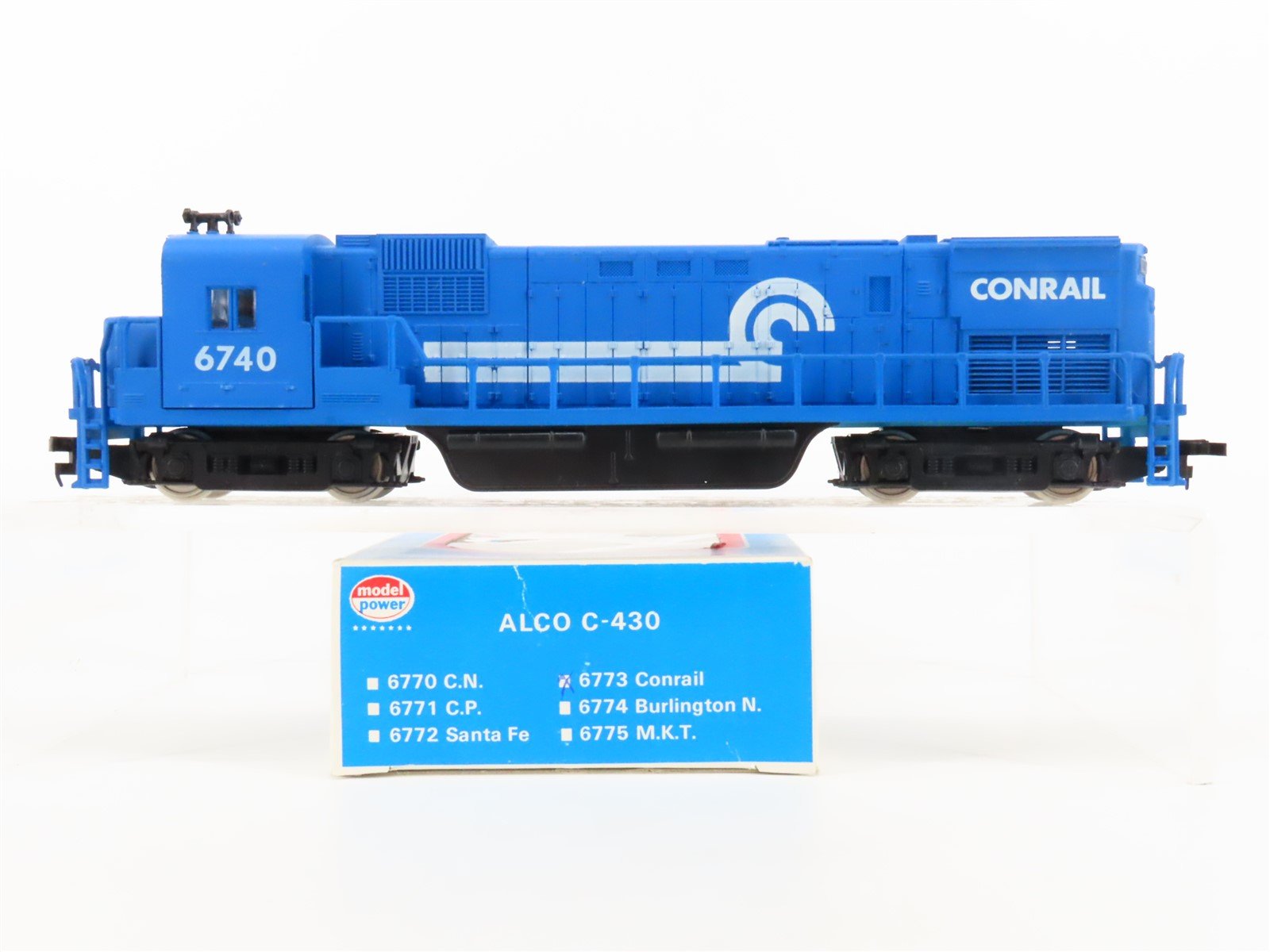 HO Scale Model Power 6773 CR Conrail ALCO C-430 Diesel Locomotive #6740