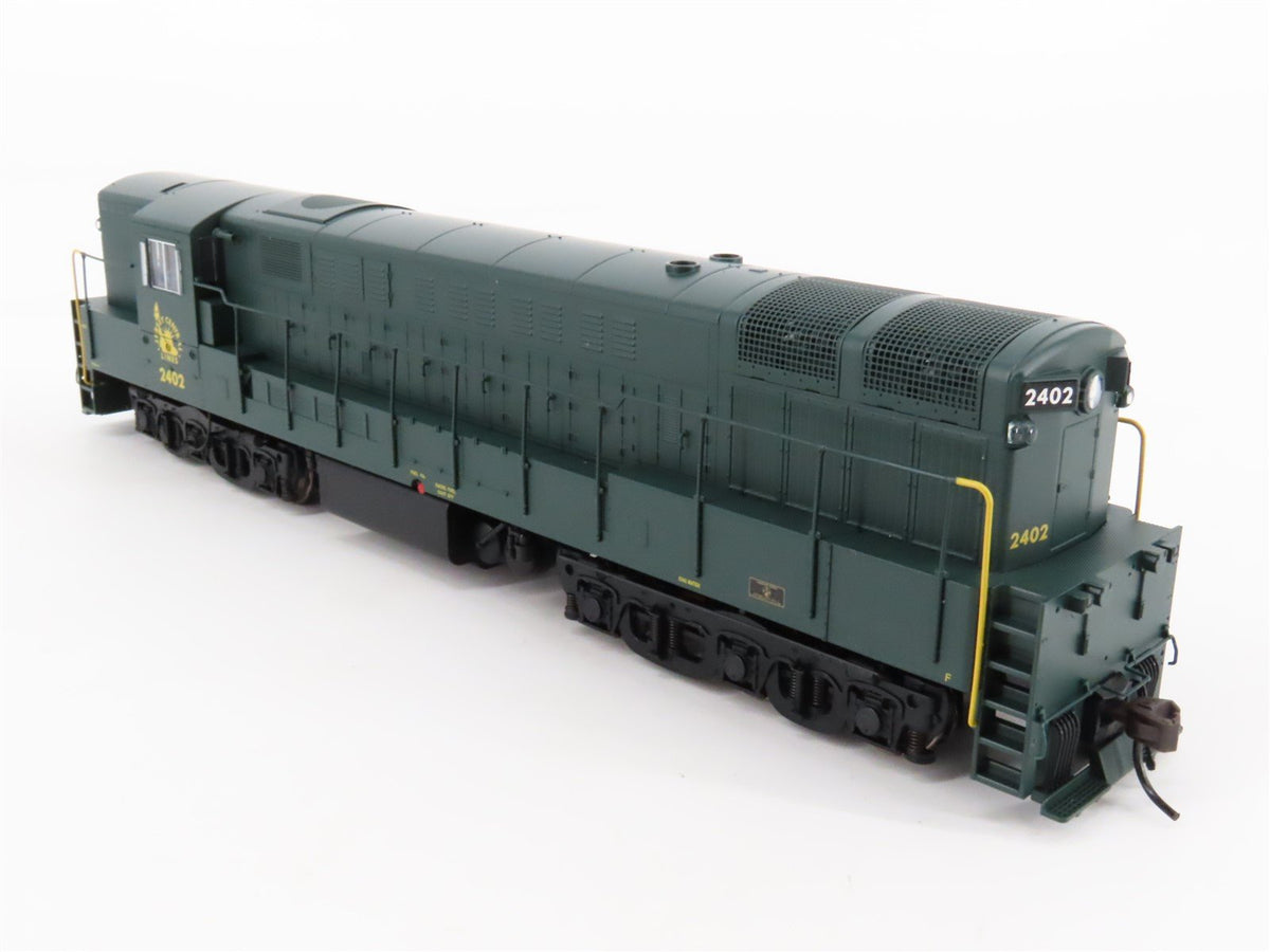 HO Atlas Master Gold 7733 CNJ Railway H24-66 Trainmaster Diesel #2402 w/ DCC