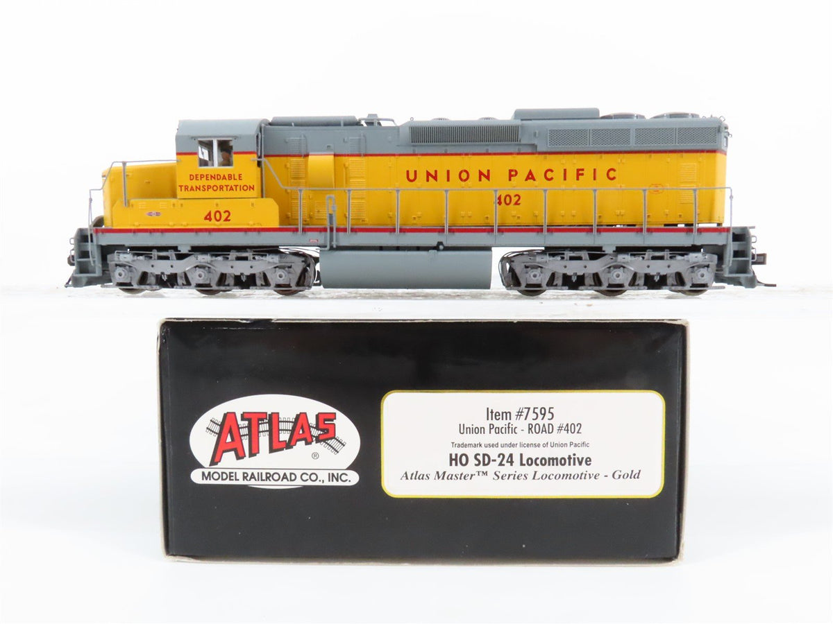 HO Scale Atlas Master Gold 7595 UP Union Pacific SD24 Diesel #402 w/ DCC