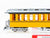 On3 American Model Supply AM54-610 Unlettered Jackson & Sharp Coach Passenger