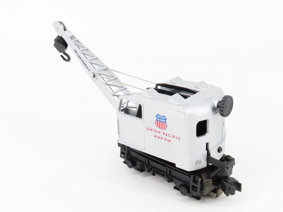 O Gauge 3-Rail Lionel 6-31706 Union Pacific Burro Crane Set w/ 2 Gondolas