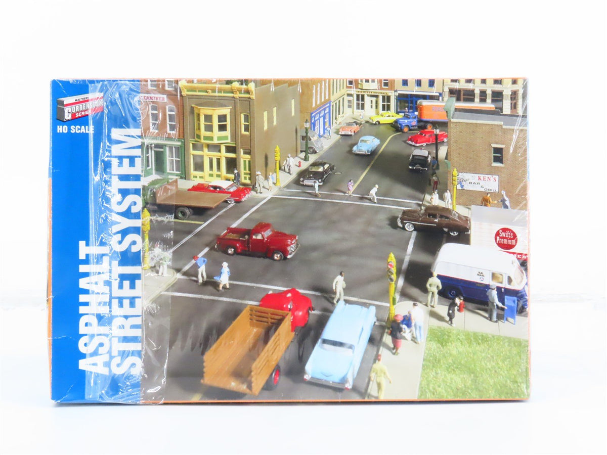 HO 1/87 Scale Walthers Cornerstone Kit #933-3194 Asphalt Street System