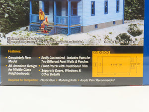 HO Scale Walthers Cornerstone Kit #933-3786 Two-Story Frame House - SEALED