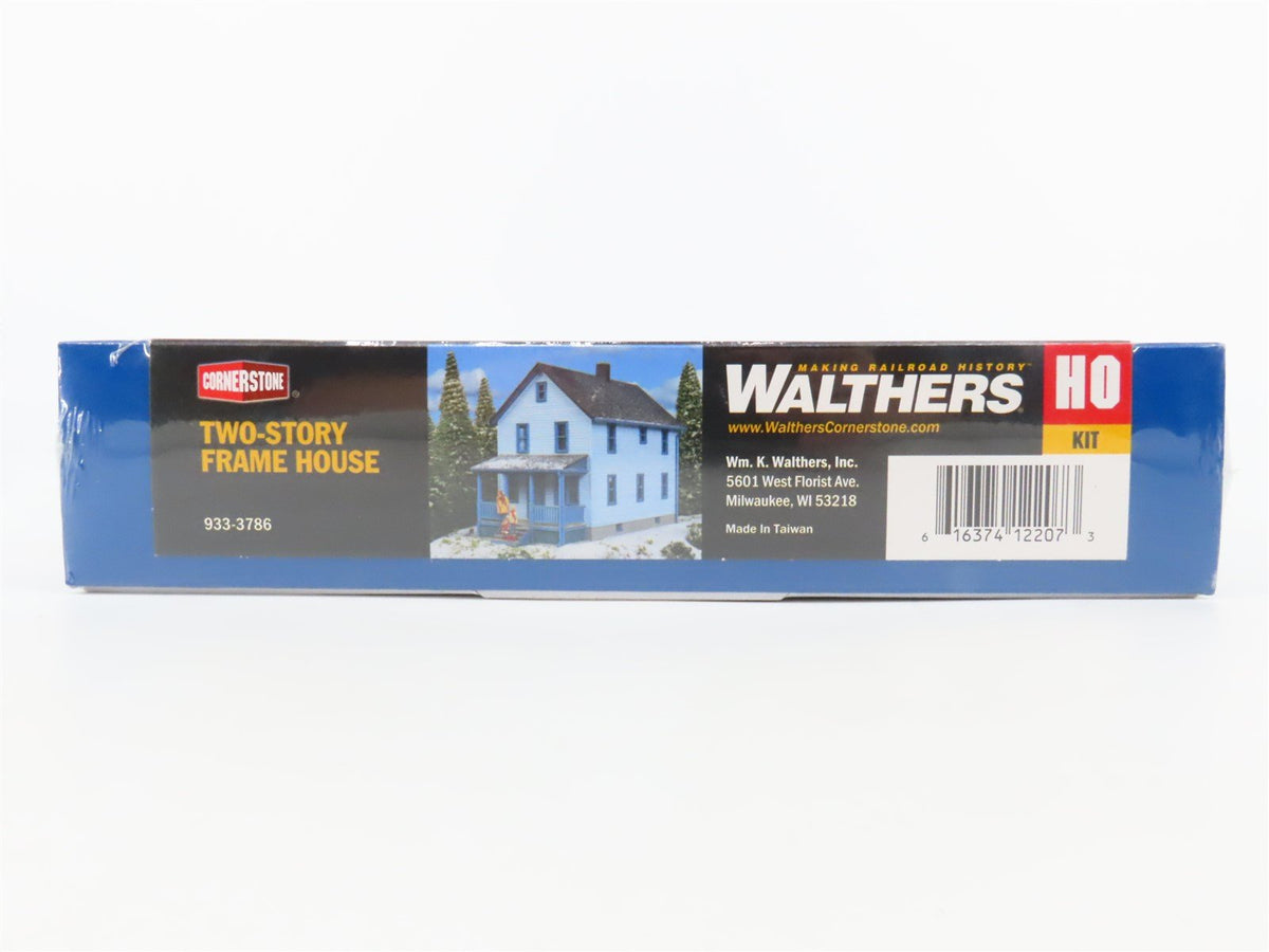 HO Scale Walthers Cornerstone Kit #933-3786 Two-Story Frame House - SEALED