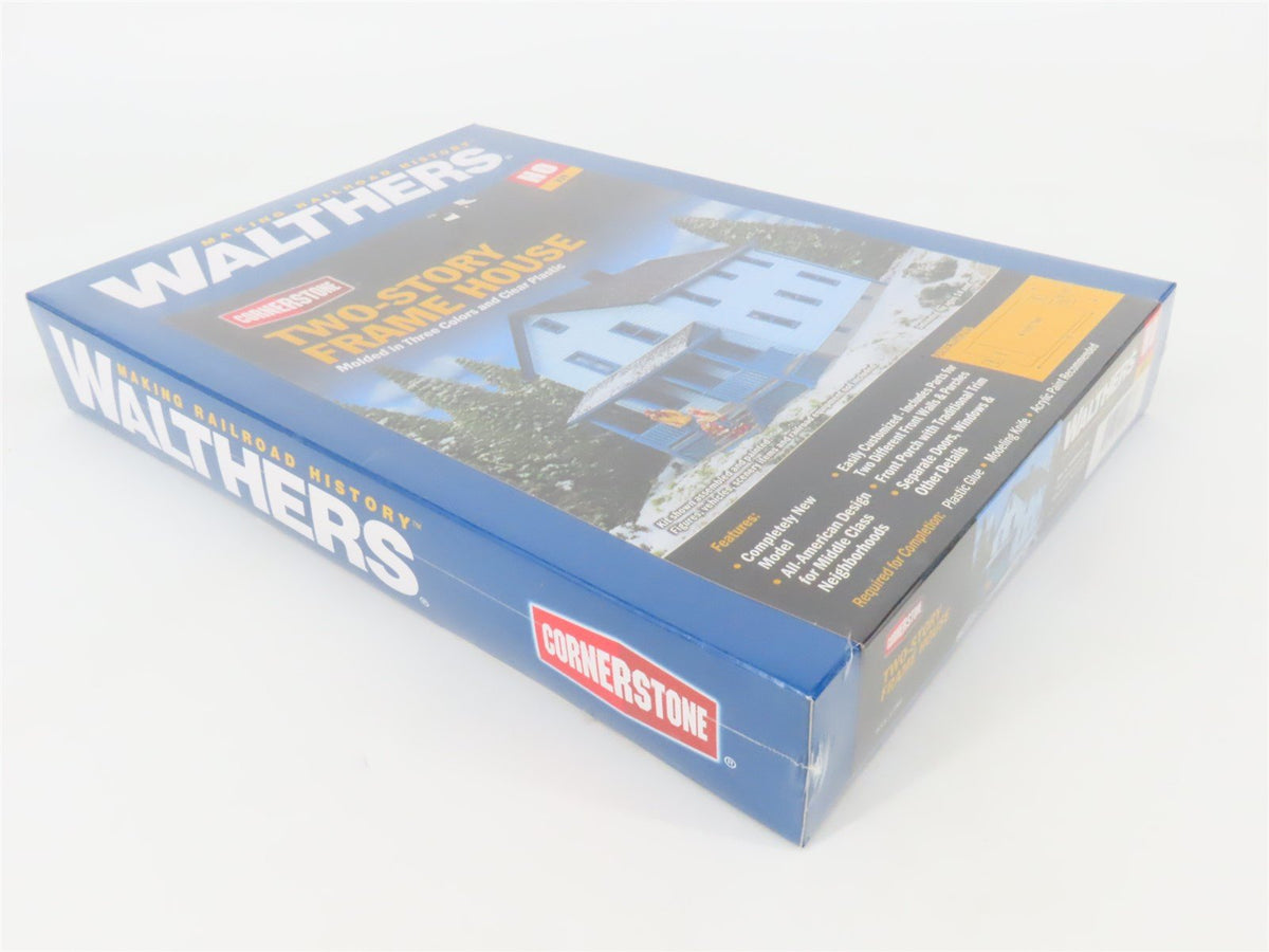 HO Scale Walthers Cornerstone Kit #933-3786 Two-Story Frame House - SEALED