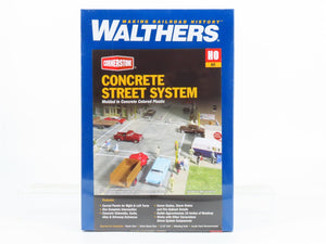 HO 1/87 Scale Walthers Cornerstone Kit #933-3138 Concrete Street System - SEALED