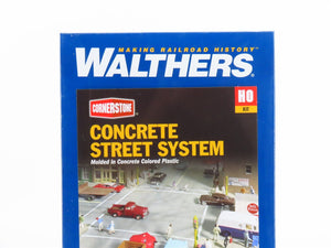 HO 1/87 Scale Walthers Cornerstone Kit #933-3138 Concrete Street System - SEALED