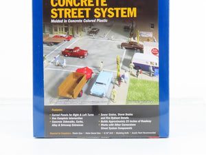 HO 1/87 Scale Walthers Cornerstone Kit #933-3138 Concrete Street System - SEALED