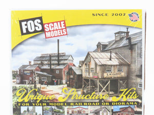 HO Scale FOS Scale Models Laser-Cut Kit #3 Yard Office - SEALED