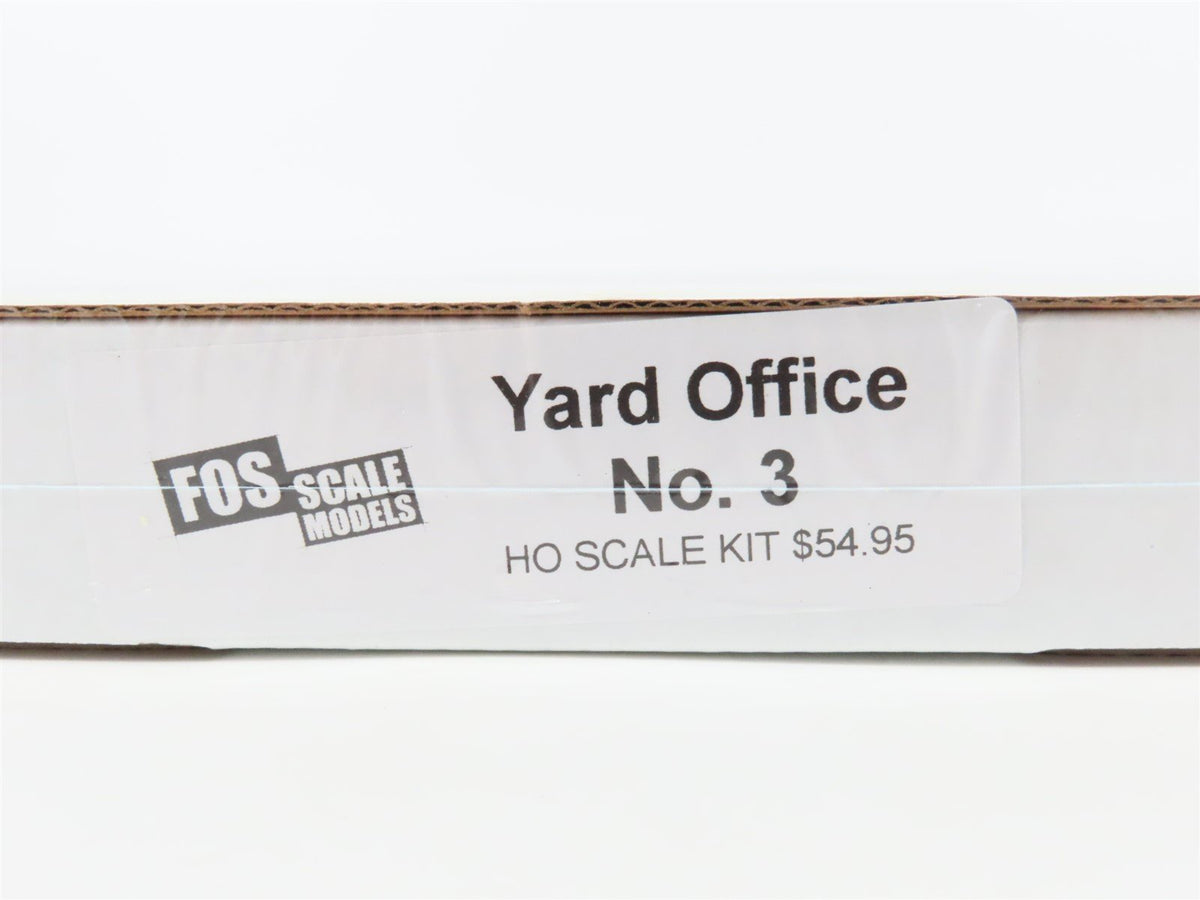 HO Scale FOS Scale Models Laser-Cut Kit #3 Yard Office - SEALED