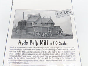 HO B.T.S. Master Creations Kit #95 McCabe Hyde Pulp Mill w/ Lighting - SEALED