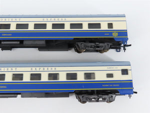 HO Scale Rivarossi 0824 American Orient Express E8A/A Diesel Passenger Train Set