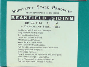 HO Scale Sheepscot Scale Products Diorama Kit #1170 Beanfield Siding