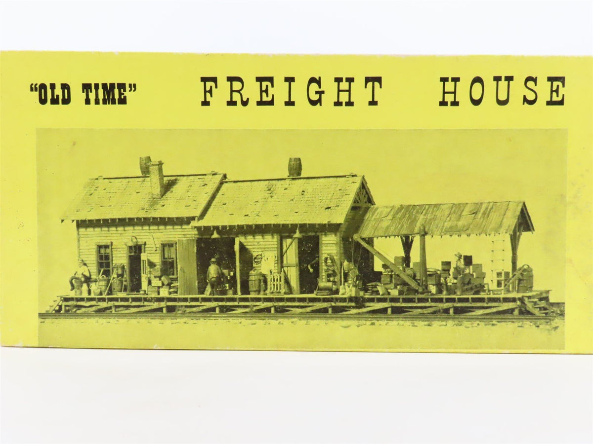 HO Scale Fine Scale Miniatures Kit #150 &quot;Old Time&quot; Freight House