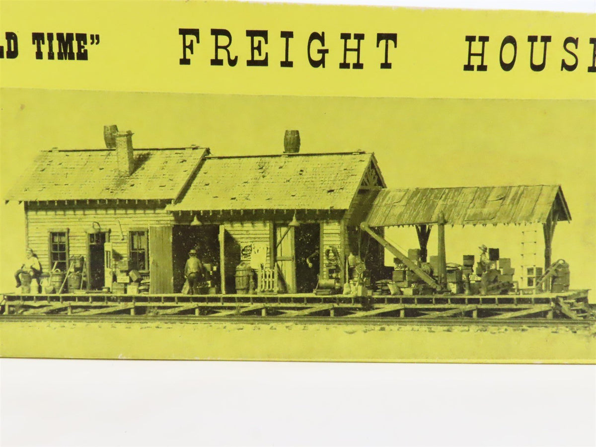 HO Scale Fine Scale Miniatures Kit #150 &quot;Old Time&quot; Freight House