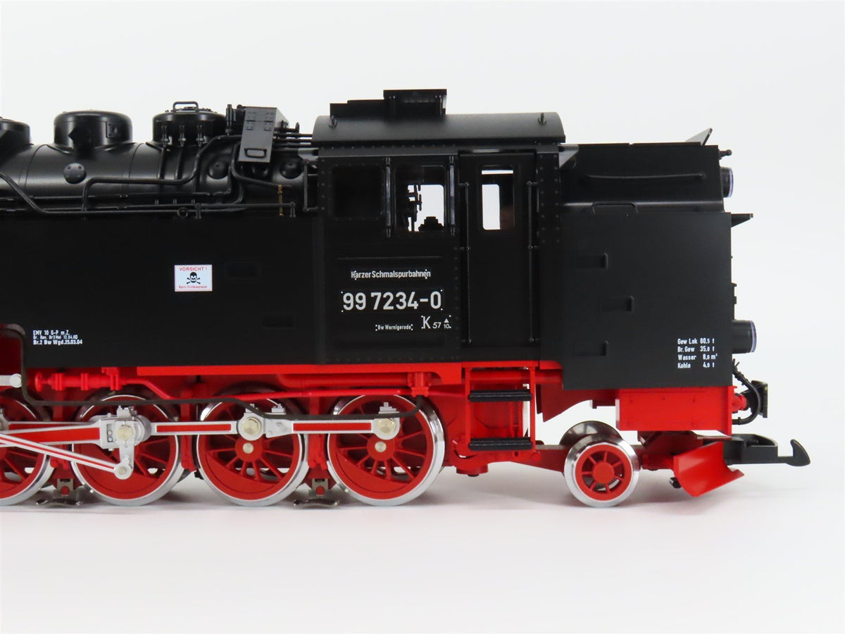 G Scale LGB 24812 DR Harz Railways 2-12-2T BR99 Steam #7234-0 w/ DCC &amp; Sound