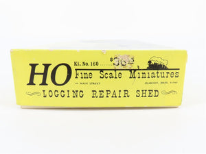 HO Scale Fine Scale Miniatures Kit #160 Logging Repair Shed