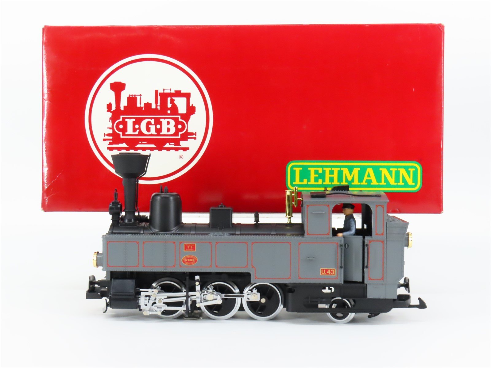 G Scale LGB 2070D STLB Styrian State 0-6-2T Steam Tank Locomotive #6824