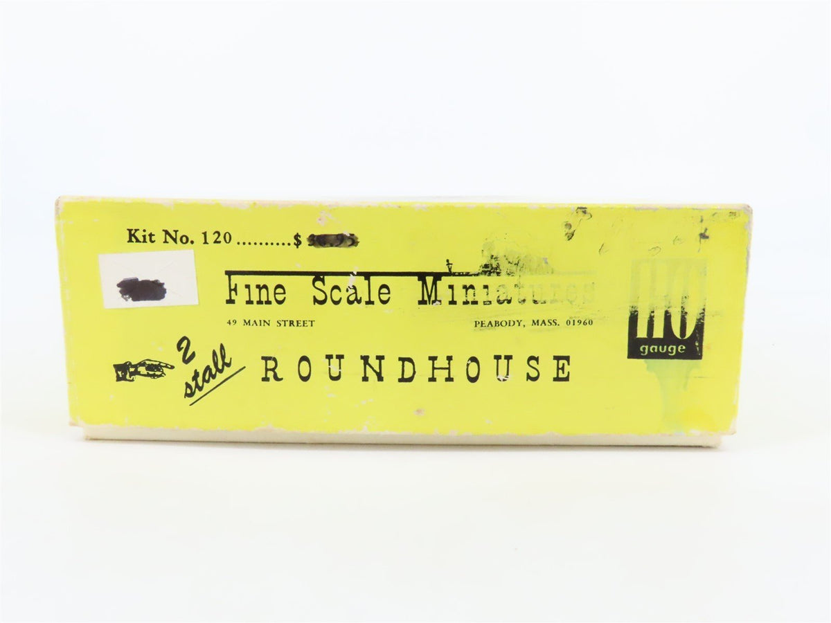 HO Scale Fine Scale Miniatures Kit #120 2-Stall Roundhouse