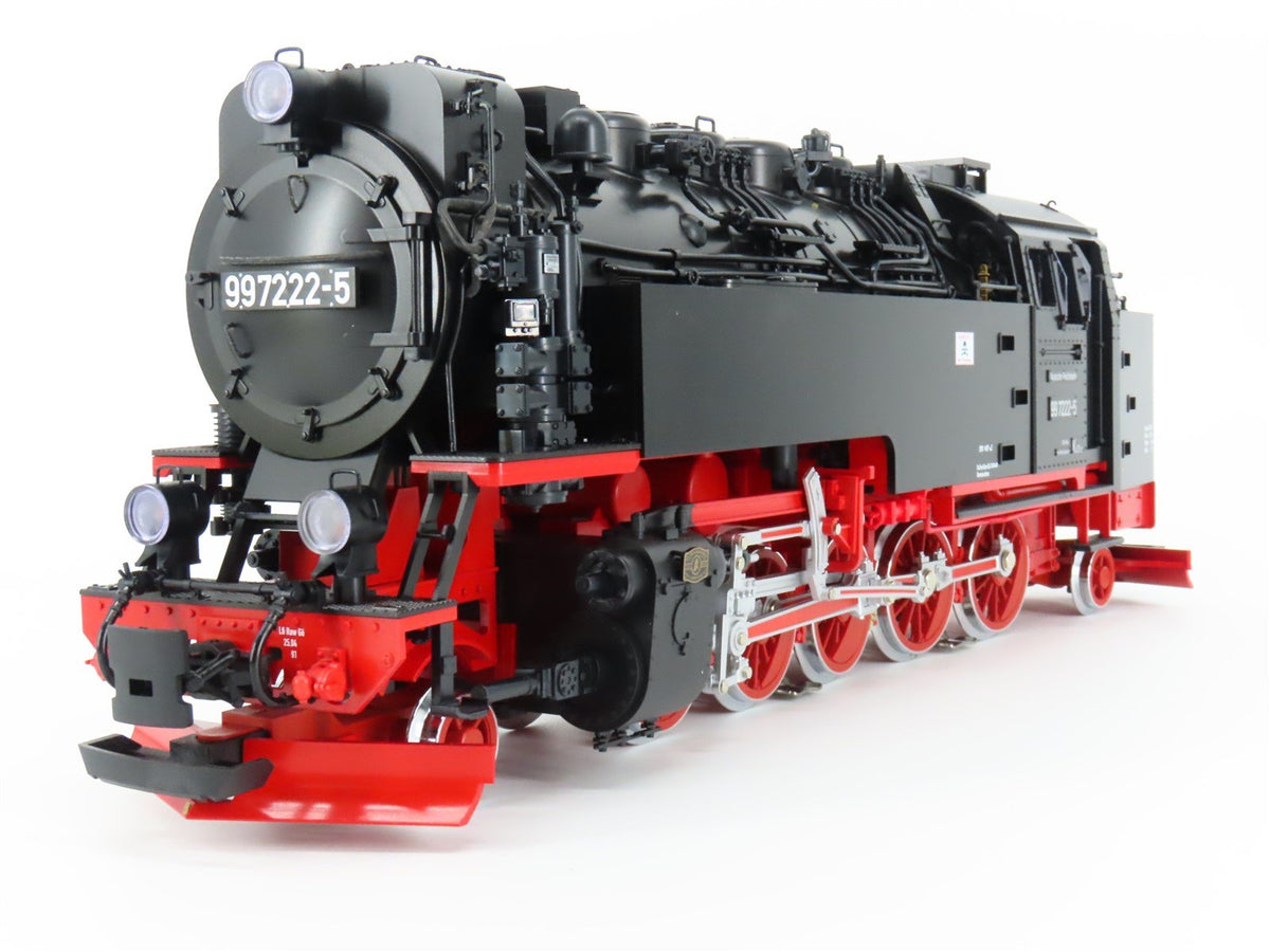 G Scale LGB 21812 DR German 2-12-2T BR99 Steam #7222-5 w/ DCC &amp; Sound