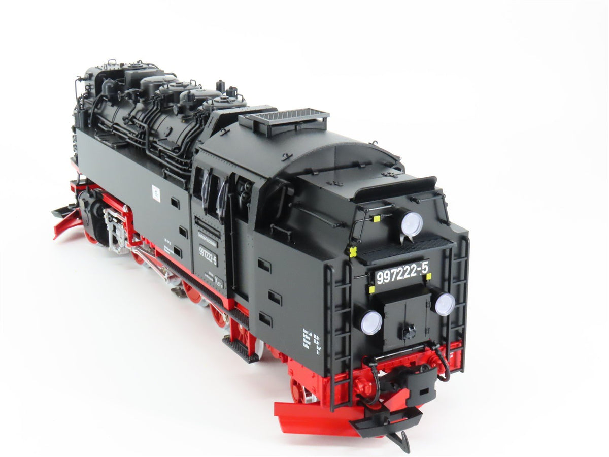 G Scale LGB 21812 DR German 2-12-2T BR99 Steam #7222-5 w/ DCC &amp; Sound