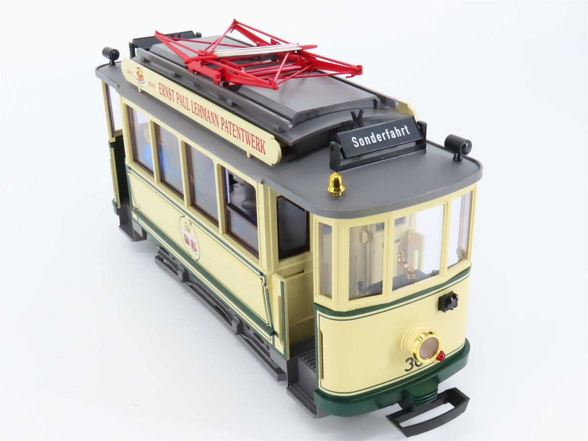 G Scale LGB 24355 Limited Edition Wolfgang Richter Streetcar Electric #30 w/ DCC