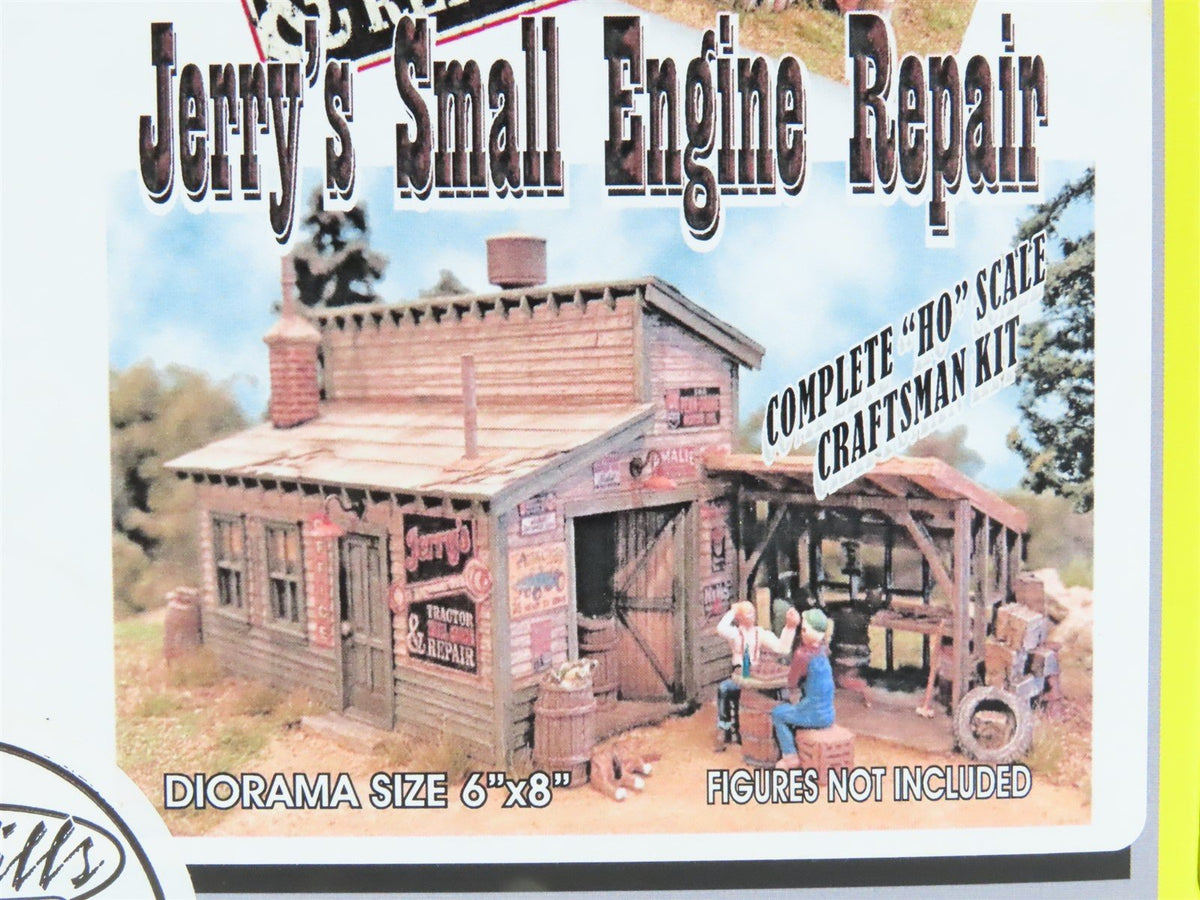 HO Bar Mills Laser-Cut Craftsman Kit #0252 Jerry&#39;s Small Engine Repair - SEALED