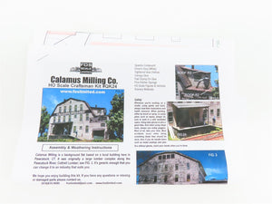 HO Scale FOS Scale Limited Craftsman Background Kit #QK24 Calamus Milling Co.