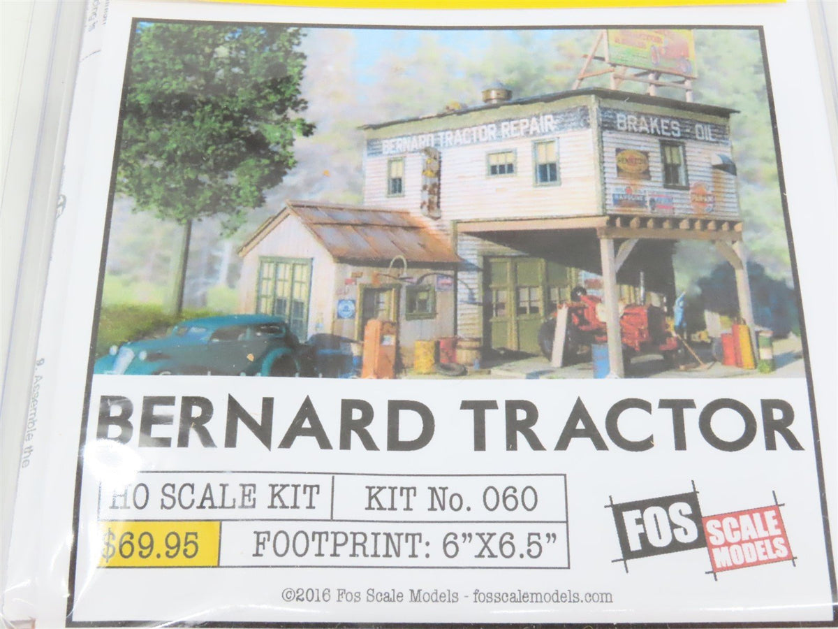 HO Scale FOS Scale Models Kit #060 Bernard Tractor - SEALED