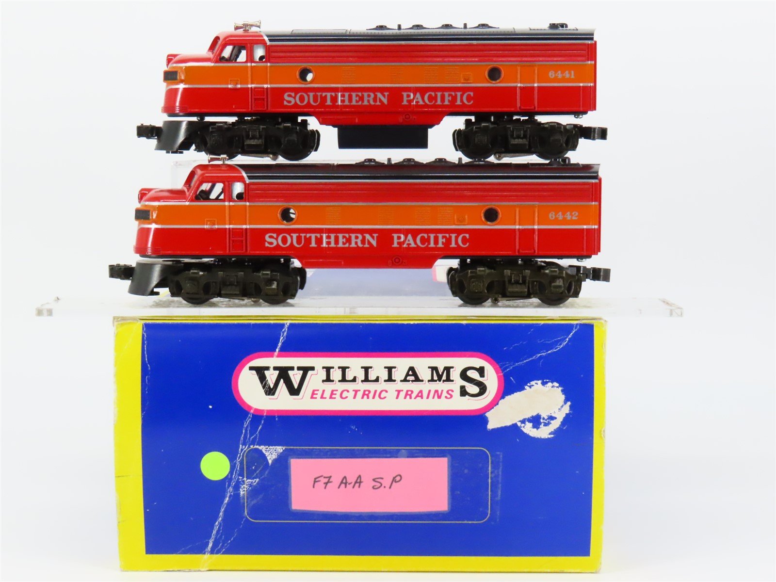 O Gauge 3-Rail Williams SP Southern Pacific "Daylight" EMD F7 A/A Diesel Set