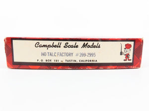 HO Scale Campbell Scale Models Kit #399-2995 Talc Factory